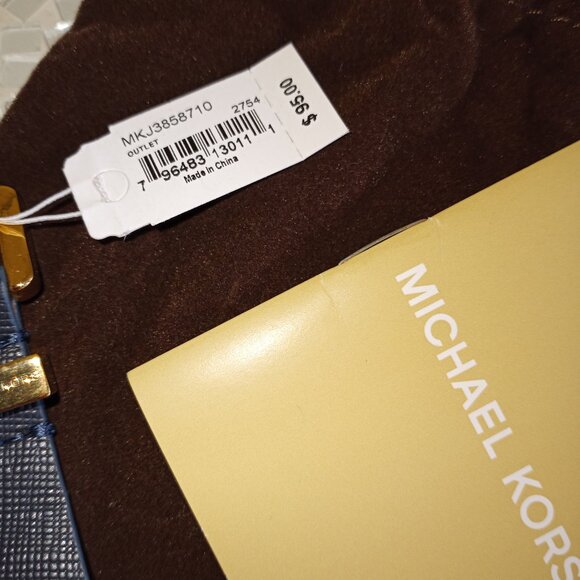 MK blue leather bracelet - Picture 4 of 16